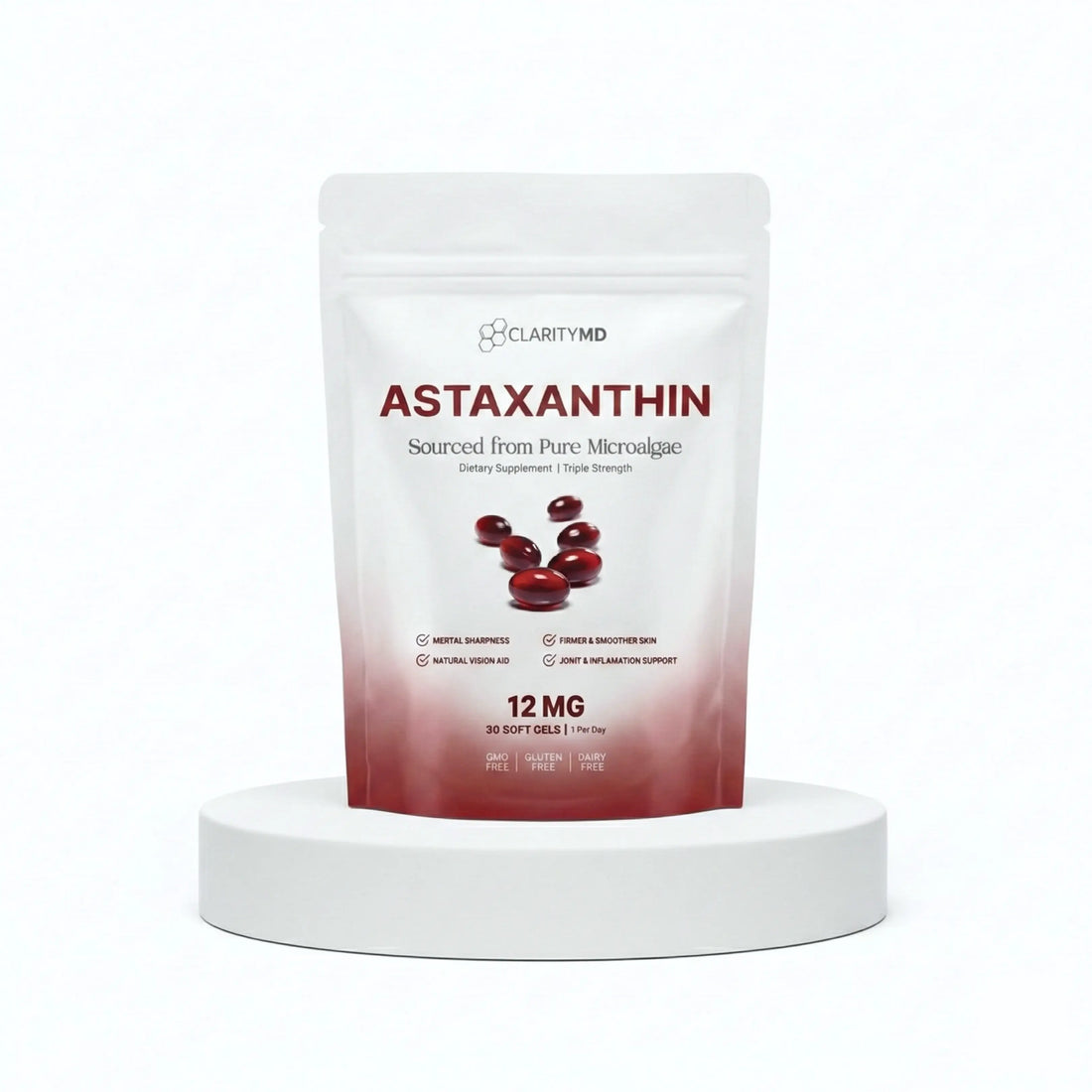 ClarityMD - Astaxanthin Softgels (Vision Protection & Recovery) Clarity MD