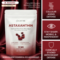 ClarityMD Astaxanthin Softgels – Natural Support Against Oxidative Stress & Long-Term Wellness