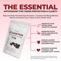 ClarityMD Astaxanthin Softgels - Naturally Protects Your Eye Cells To Restore Sharp, Clear Vision