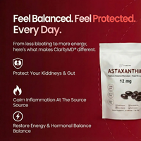 ClarityMD Astaxanthin – Naturally Fights Oxidative Stress To Restore Balance Inside and Out