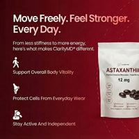 ClarityMD Astaxanthin Softgels – Naturally Fights Oxidative Stress & Protects Your Sharpness, Mobility, and Independence