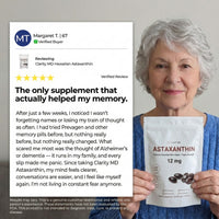 ClarityMD Astaxanthin Softgels – Naturally Fights Oxidative Stress & Protects Your Sharpness, Mobility, and Independence