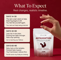 ClarityMD - Astaxanthin 12mg Softgels - Naturally Fights Oxidative Stress to Support Healthy Iron & Ferritin Levels