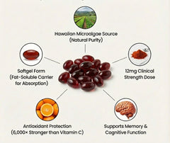 ClarityMD Astaxanthin Softgels – Natural Support Against Oxidative Stress & Long-Term Wellness