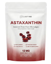ClarityMD Astaxanthin Softgels – Natural Support Against Oxidative Stress & Long-Term Wellness (Amazon)