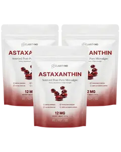 ClarityMD - Astaxanthin 12mg Softgels - Naturally Fights Oxidative Stress to Support Healthy Iron & Ferritin Levels (OTO) Clarity MD