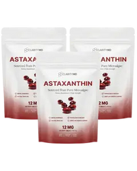 ClarityMD - Astaxanthin 12mg Softgels - Naturally Fights Oxidative Stress to Support Healthy Iron & Ferritin Levels (OTO) Clarity MD