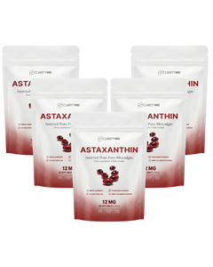 ClarityMD - Astaxanthin 12mg Softgels. - Naturally Restore Balance Inside and Out