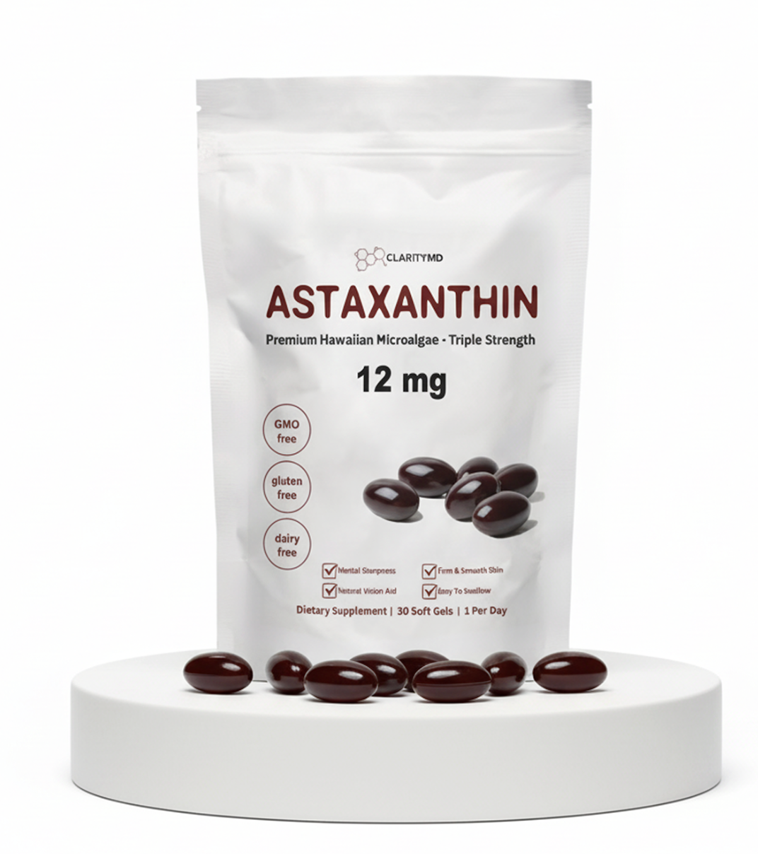ClarityMD - Astaxanthin Softgels (For Joints, Inflammation & Mobility)
