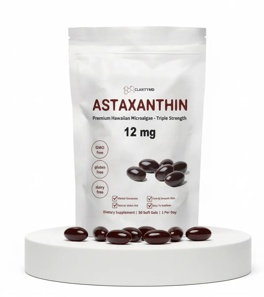 ClarityMD - Astaxanthin Softgels (For Joints, Inflammation & Mobility)