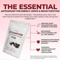 ClarityMD Astaxanthin Softgels – Naturally Fights Oxidative Stress & Protects Your Sharpness, Mobility, and Independence