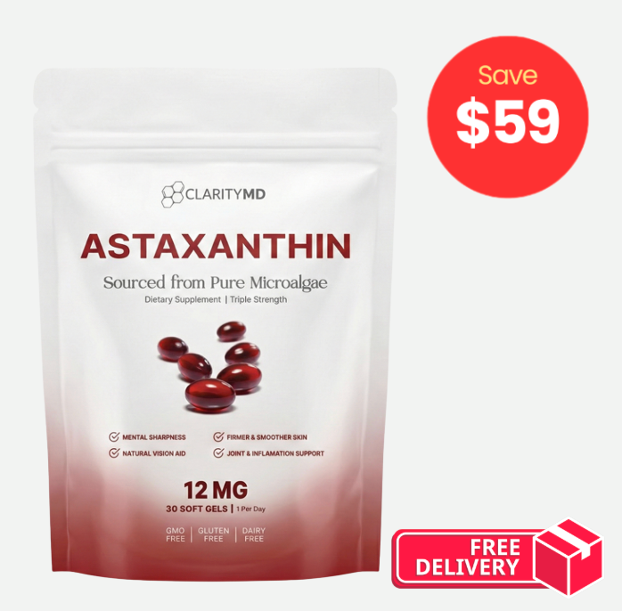 [ONE TIME VIP OFFER] 1 Bag - Clarity MD Astaxanthin Softgels at Half Price!