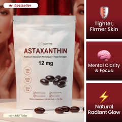 ClarityMD Astaxanthin Softgels - For Firm Skin, Energy & Health on GLP-1s