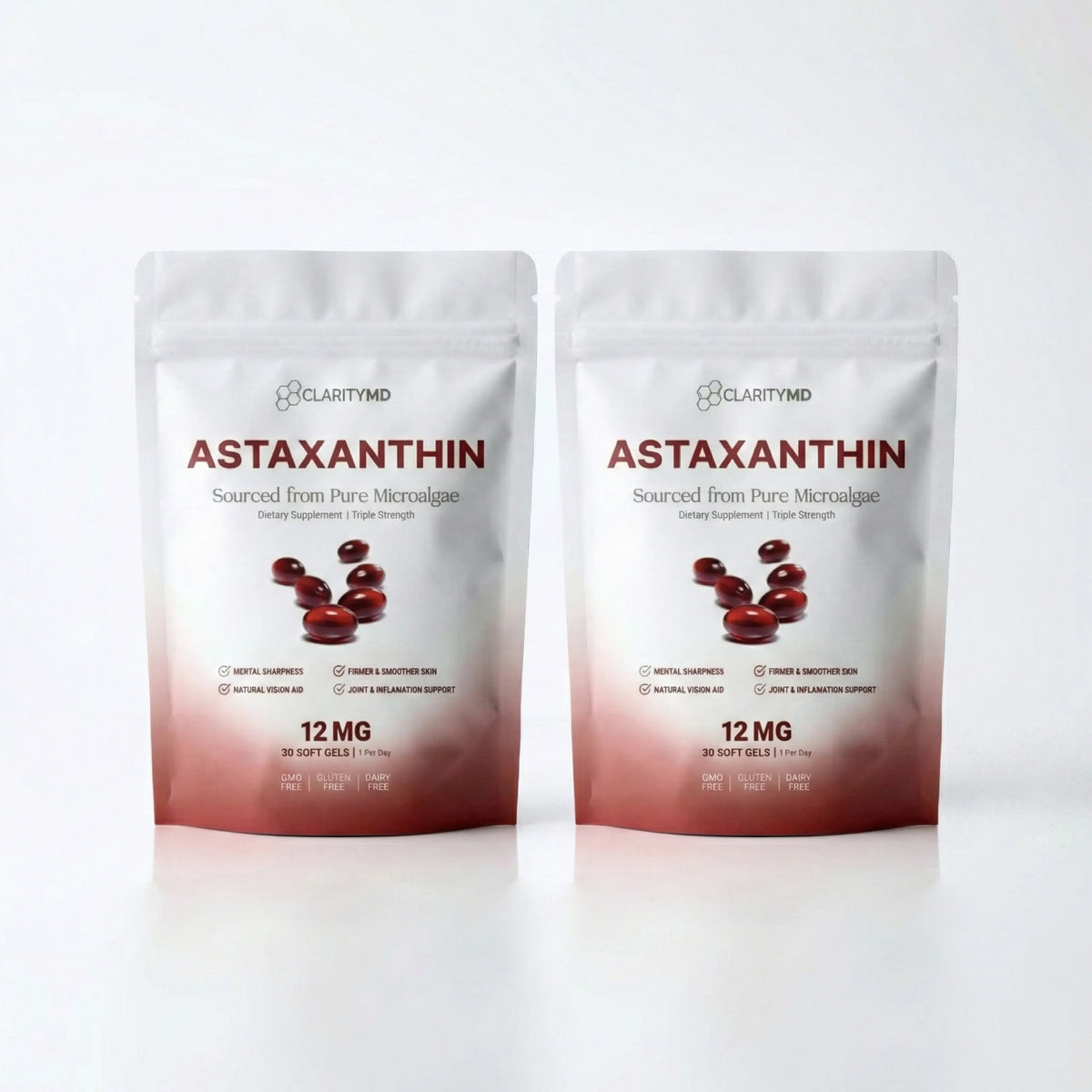 ClarityMD - Astaxanthin Softgels (Vision Protection & Recovery) Clarity MD