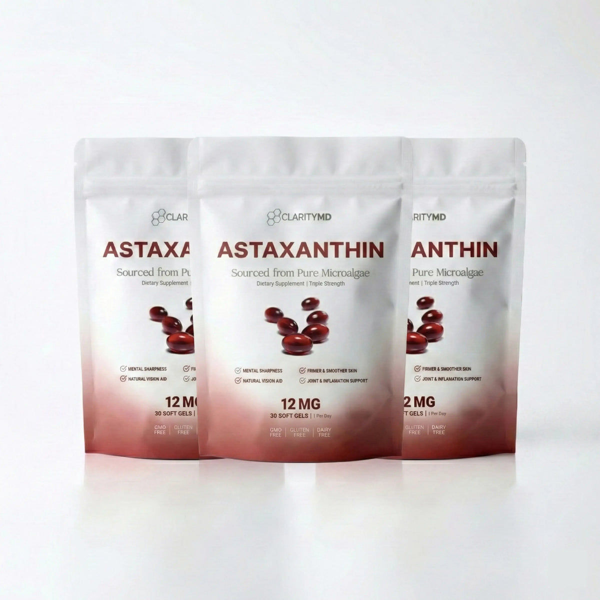 ClarityMD - Astaxanthin Softgels (Vision Protection & Recovery) Clarity MD