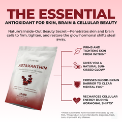 ClarityMD Astaxanthin Softgels – Natural Support Against Oxidative Stress & Long-Term Wellness