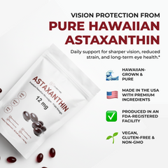 Clarity MD Astaxanthin Softgels - Naturally Protects Your Eye Cells To Restore Sharp, Clear Vision