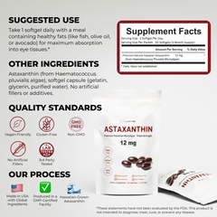 Clarity MD Astaxanthin Softgels - Naturally Protects Your Eye Cells To Restore Sharp, Clear Vision