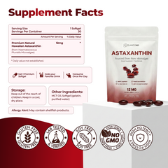 ClarityMD Astaxanthin Softgels – Natural Support Against Oxidative Stress & Long-Term Wellness